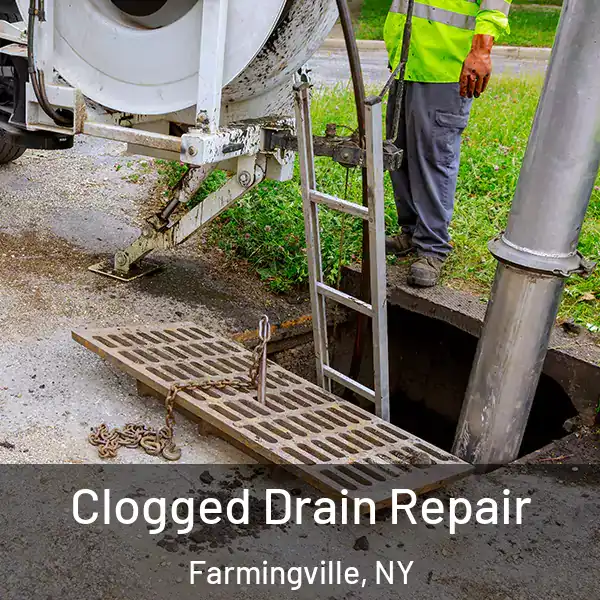  Clogged Drain Repair Farmingville, NY