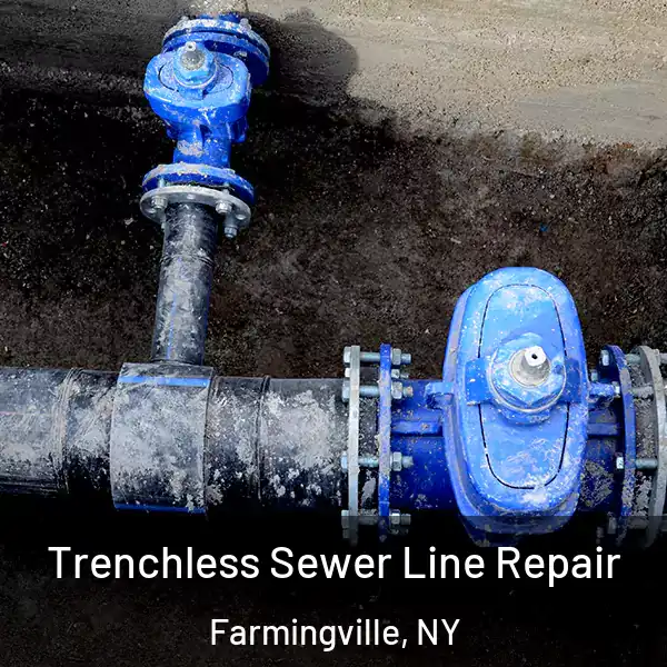  Trenchless Sewer Line Repair Farmingville, NY